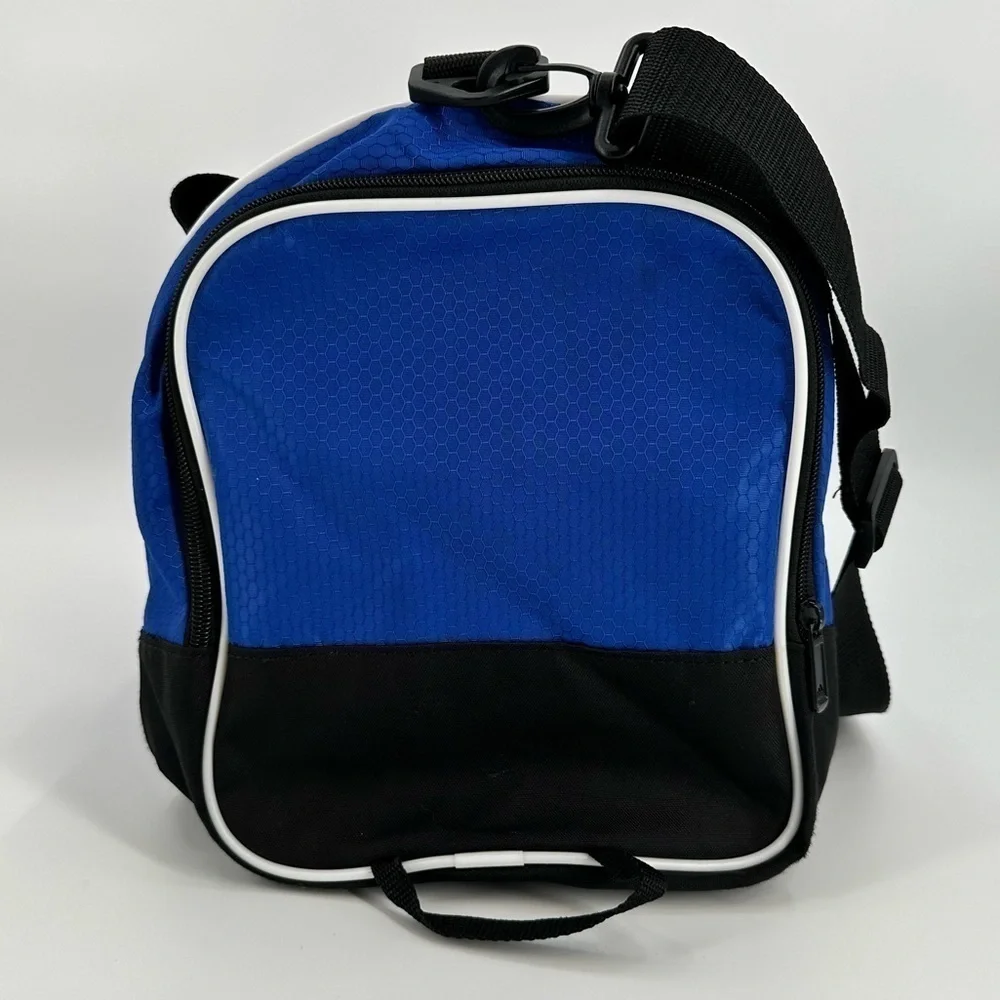 Adidas Royal Blue/Black Multi Pocket Large Gym/Travel Bag Like New Adidas Logo